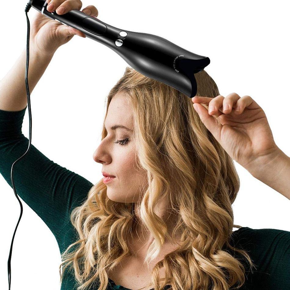 Rotating Curling Iron | Automatic Curling Iron |The Cosmetic Obsession